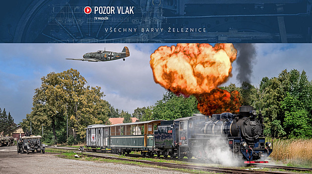 POZOR VLAK: Dusot koní i exploze. Byli jsme u oslav dvou železničních výročí