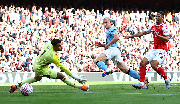 ONLINE: City vede ve šlágru s Arsenalem, Bournemouth remizoval s Newcastlem