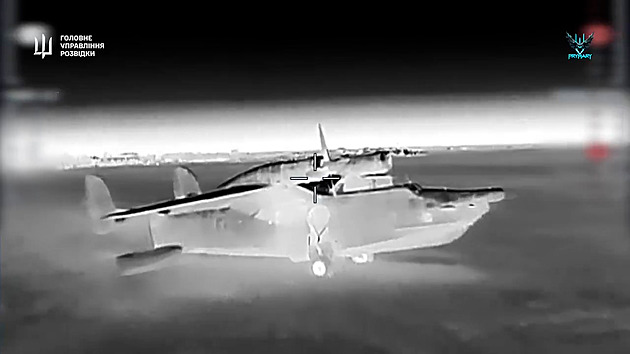 První zásah v historii. Ukrajinci na Krymu zničili Rusům obojživelné letouny