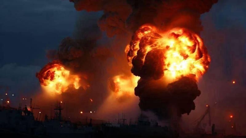 Srdce ruského zásobování v ohni: Hoří klíčová továrna u hranic, Ukrajinci zasáhli i elektrárnu