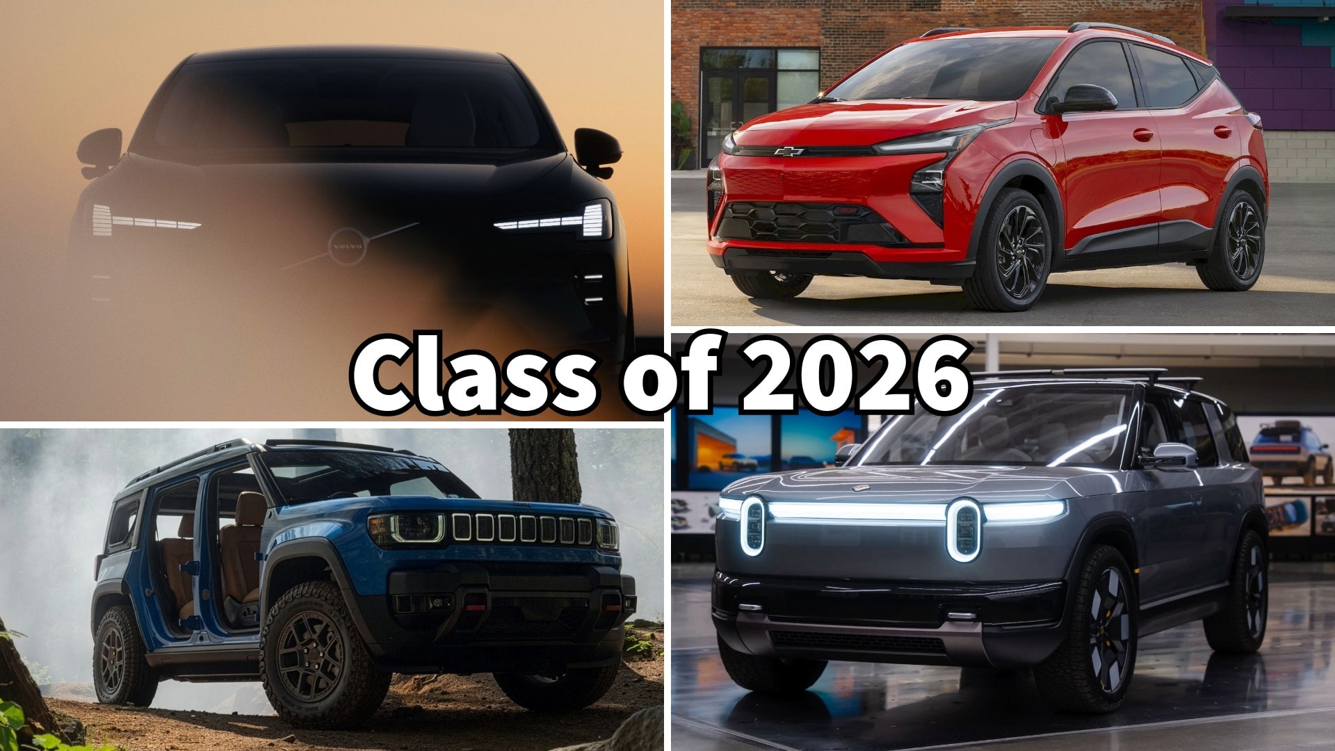 10 nejočekávanějších elektromobilů pro USA 2026: 800V, off-road i robotické taxi