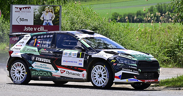Stříteský ovládl Rallye Hustopeče a upevnil si vedení v českém šampionátu