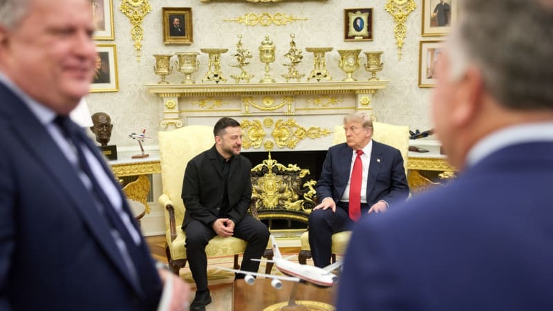 Schůzka Zelenského a Trumpa je na spadnutí. Mohla by hodně změnit, napsal ukrajinský prezident