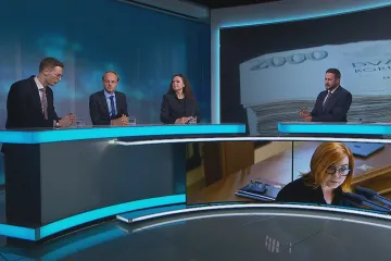 Hosté Událostí, komentářů z ekonomiky probrali možnosti zlepšení stavu veřejných financí