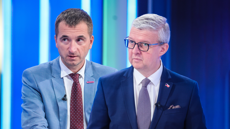 Vlček: Pět set byznysmenů se na veletrhu smálo Babišovi. Lžete, cení si nás, oponoval Havlíček